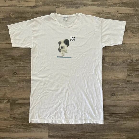 Vintage The Dog Artlist Collection Border Collie T-Shirt One Size Fits All - Picture 1 of 6